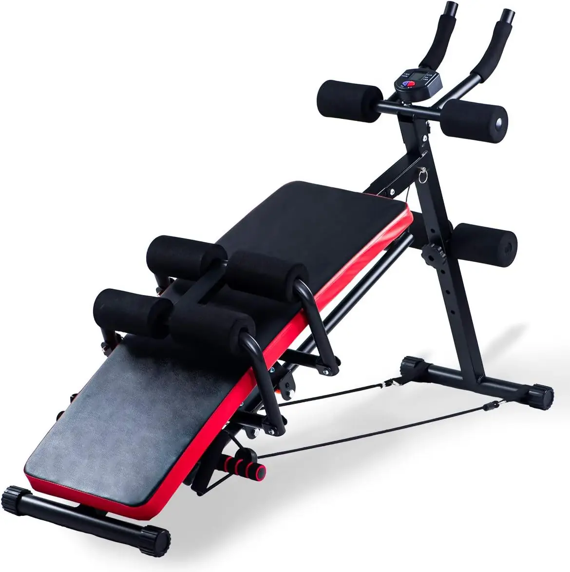 Workout Machine, Abs Exercise Equipment for Home Gym,Adjustable Sit Up Bench Strength Training Abdominal Cruncher,Foldable Work
Workout Machine, Abs Exercise Equipment for Home Gym,Adjustable Sit Up Bench Strength Training Abdominal Cruncher,Foldable Work