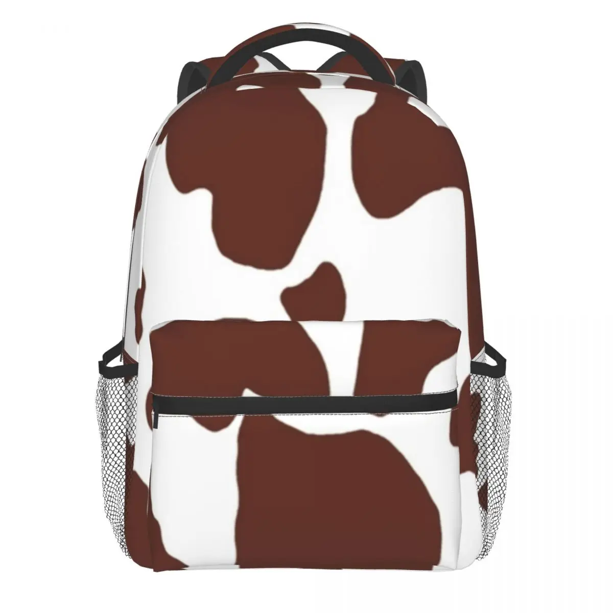 Cow Print Pattern Backpack Brown Spotted Cow Skin Travel Backpacks Youth Kawaii School Bags Design Lightweight Rucksack
Cow Print Pattern Backpack Brown Spotted Cow Skin Travel Backpacks Youth Kawaii School Bags Design Lightweight Rucksack