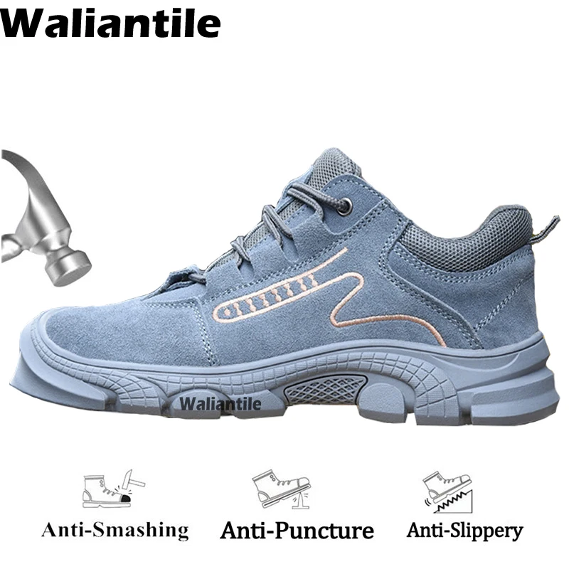 Waliantile Insulated Protective Safety Shoes Steel Toe Boots Men Male Non-slip Wear-resistant Puncture Proof Work Shoes Boots
Waliantile Insulated Protective Safety Shoes Steel Toe Boots Men Male Non-slip Wear-resistant Puncture Proof Work Shoes Boots