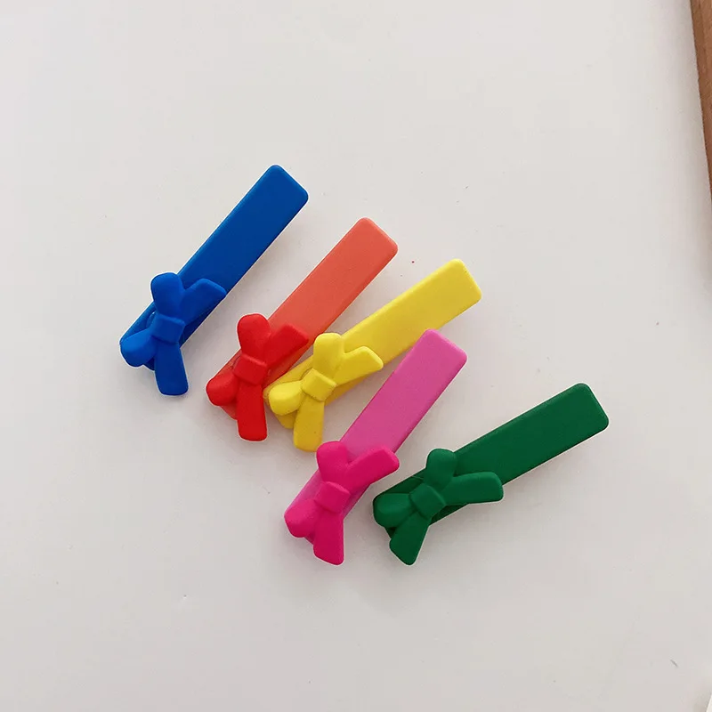New Sweet All-match Hyun Ya Style Solid Color Bow Bangs Seaside Clip Girl Heart All-match Stacked Hairpin Hair Accessories
New Sweet All-match Hyun Ya Style Solid Color Bow Bangs Seaside Clip Girl Heart All-match Stacked Hairpin Hair Accessories