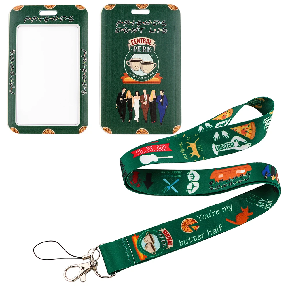FD1029 TV Show Friends Lanyard Credit Badge Holder ID Card Holder for USB Keychain Neck Strap Mobile Phone Strap Best Gifts
FD1029 TV Show Friends Lanyard Credit Badge Holder ID Card Holder for USB Keychain Neck Strap Mobile Phone Strap Best Gifts