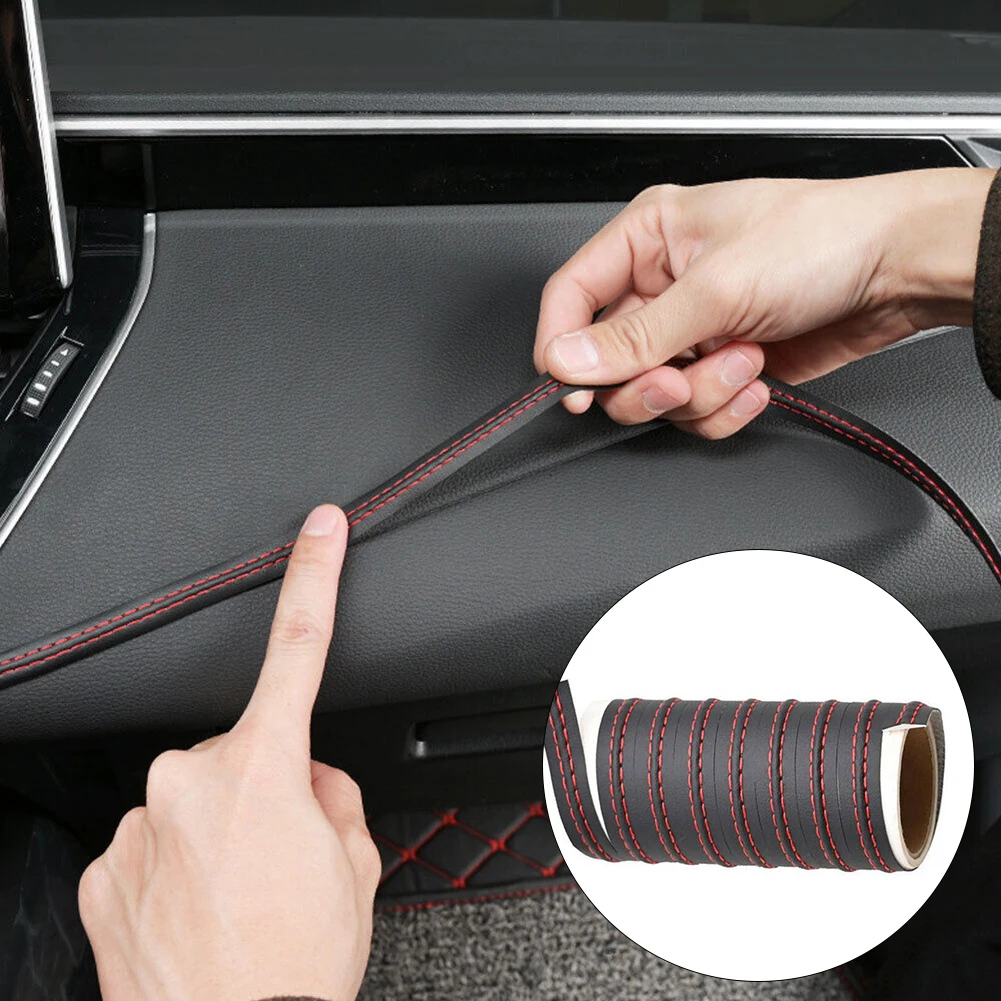 1M PU Leather Car Dashboard Decor Line Universal Car Strip Sticker Mouldings Trim For Door Instrument Panel Car Decorative Parts
1M PU Leather Car Dashboard Decor Line Universal Car Strip Sticker Mouldings Trim For Door Instrument Panel Car Decorative Parts