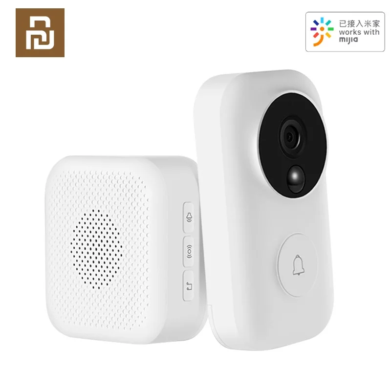 Youpin Zero AI распознавание лица 720P ИК Ночное Видение видео дверной звонок набор обнаружения движения SMS Push Intercom бесплатное Облачное хранилище
Youpin Zero AI распознавание лица 720P ИК Ночное Видение видео дверной звонок набор обнаружения движения SMS Push Intercom бесплатное Облачное хранилище