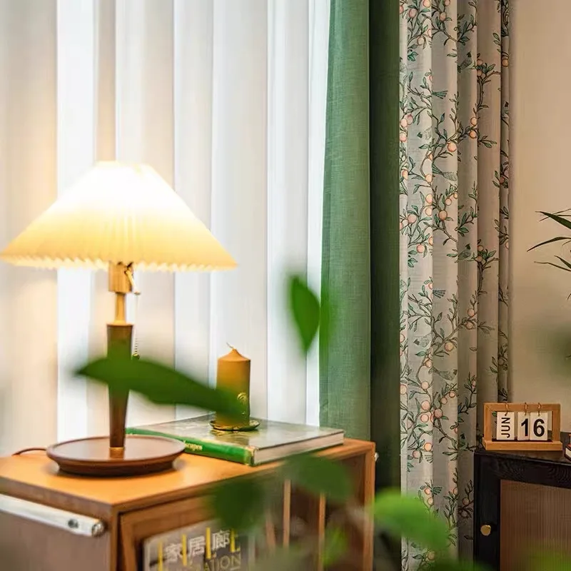 American Retro Pastoral Blackout Light Luxury Simple Printed Curtains Curtains for Living Dining Room Bedroom
American Retro Pastoral Blackout Light Luxury Simple Printed Curtains Curtains for Living Dining Room Bedroom