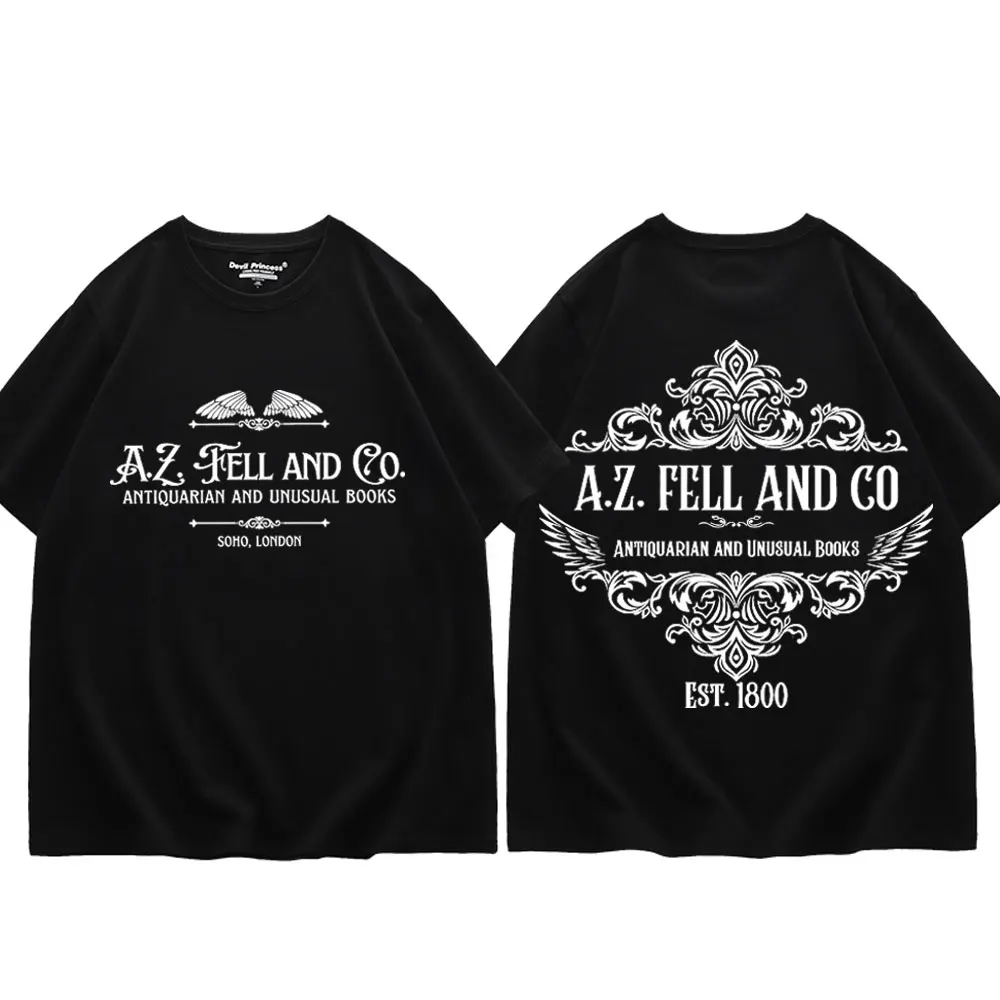 TV Play Good Omens Print T Shirts Men Women High Street Fashion Oversized T-shirts Summer Trend Vintage Short Sleeve T-shirt
TV Play Good Omens Print T Shirts Men Women High Street Fashion Oversized T-shirts Summer Trend Vintage Short Sleeve T-shirt