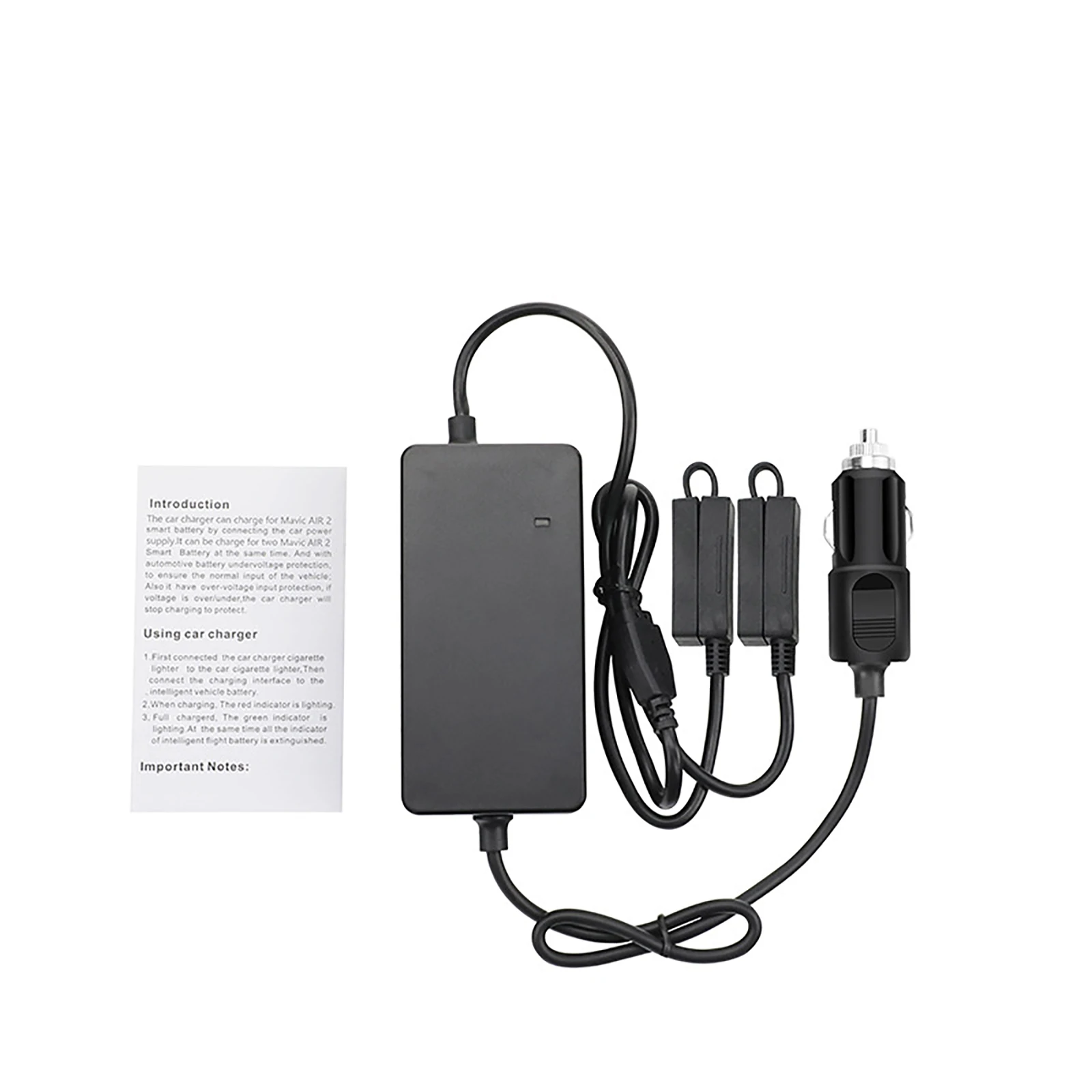 Двойное зарядное устройство для дрона 17,6 в/3 А с 5 В/2 А USB-портом, автомобильное зарядное устройство для Mavic 3, защита от перенапряжения/перегру...
Двойное зарядное устройство для дрона 17,6 в/3 А с 5 В/2 А USB-портом, автомобильное зарядное устройство для Mavic 3, защита от перенапряжения/перегру...