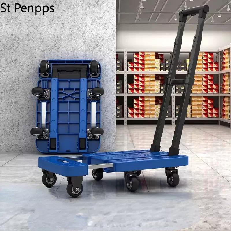 Household Trolley Pull Cargo Trailer Folding Portable Trolley Checked Heavy Object Flatbed Shopping Grocery Stall Silent Car
Household Trolley Pull Cargo Trailer Folding Portable Trolley Checked Heavy Object Flatbed Shopping Grocery Stall Silent Car