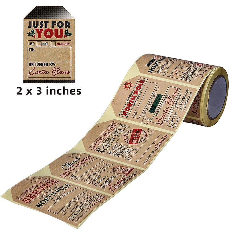 200Pcs/Roll 5x7.5cm Merry Christmas Stickers Gift Box Decor Seal Sticker Stationery Presents Wrapping sticker Labels
200Pcs/Roll 5x7.5cm Merry Christmas Stickers Gift Box Decor Seal Sticker Stationery Presents Wrapping sticker Labels