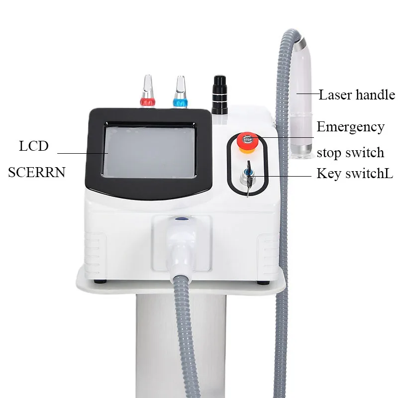 

2023 NEW Portable Pico Laser Picosecond Laser Tattoo Removal Machine 755nm 532nm 1064nm Pigment Removal For Beauty Machine CE