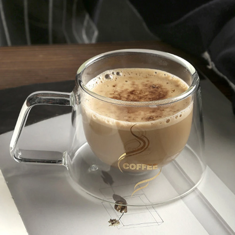 1Pc Transparent Double Bottom Glass Coffee Cup Whiskey Tea Beer Heat Resistant Cocktail Vodka Wine Mug Drinkware Tumbler Cups
1Pc Transparent Double Bottom Glass Coffee Cup Whiskey Tea Beer Heat Resistant Cocktail Vodka Wine Mug Drinkware Tumbler Cups