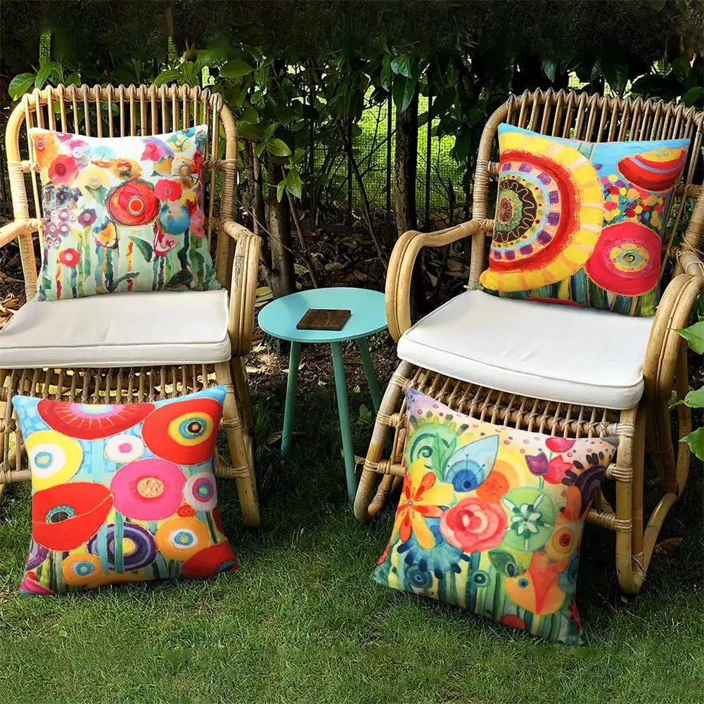 4pcs Decorative Throw Pillow Covers Outdoor Pillow Covers Waterproof Pillow Cover For Patio Garden Balcony (18x18inch)
4pcs Decorative Throw Pillow Covers Outdoor Pillow Covers Waterproof Pillow Cover For Patio Garden Balcony (18x18inch)