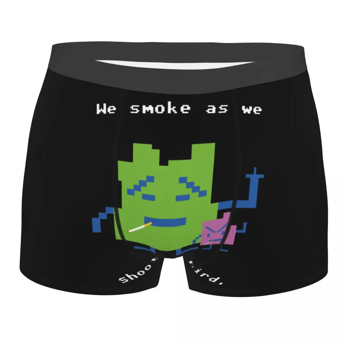 Fashion Boxer Shorts Panties Men We Smoke Aqua Teen Hunger Force Pixel Underwear Polyester Underpants for Male Plus Size
Fashion Boxer Shorts Panties Men We Smoke Aqua Teen Hunger Force Pixel Underwear Polyester Underpants for Male Plus Size