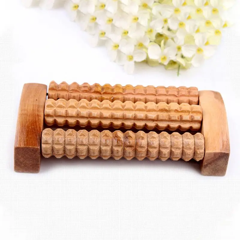 Relief Massager Foot Roller Wood Spa Gift Anti Cellulite Care Massage 3 Row Wooden Reflexology Relax Foot Massager Care Tool
Relief Massager Foot Roller Wood Spa Gift Anti Cellulite Care Massage 3 Row Wooden Reflexology Relax Foot Massager Care Tool