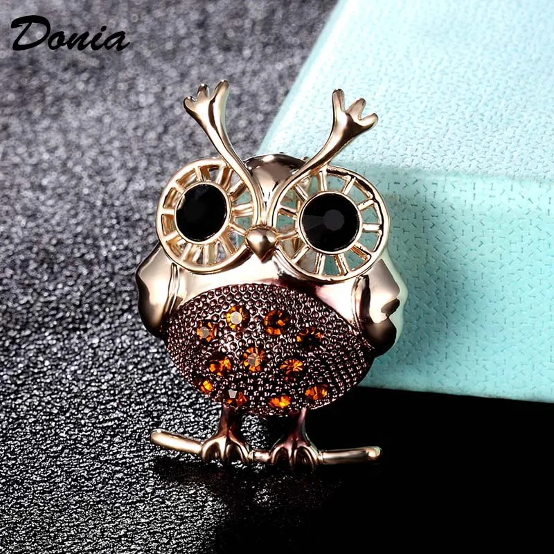 Donia jewelry Fashion men's Enamel owl shape animal hijab accessories women's brand gold scarf pin beauty hat accessories
Donia jewelry Fashion men's Enamel owl shape animal hijab accessories women's brand gold scarf pin beauty hat accessories