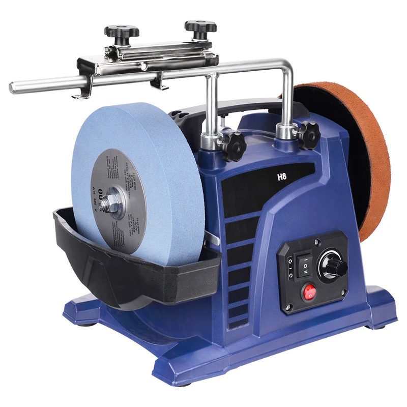 Low-speed water-cooled sharpener for household small woodworking tools, engraving knives, chisels, electric desktop sharpeners
Low-speed water-cooled sharpener for household small woodworking tools, engraving knives, chisels, electric desktop sharpeners