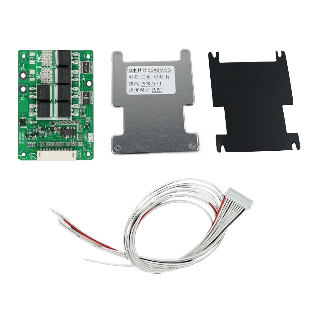 BMS 10S 35A 36V Lithium Battery Charger Board Seperate Port With Balance Equalizer Short Circuit Protection Charger Board
BMS 10S 35A 36V Lithium Battery Charger Board Seperate Port With Balance Equalizer Short Circuit Protection Charger Board