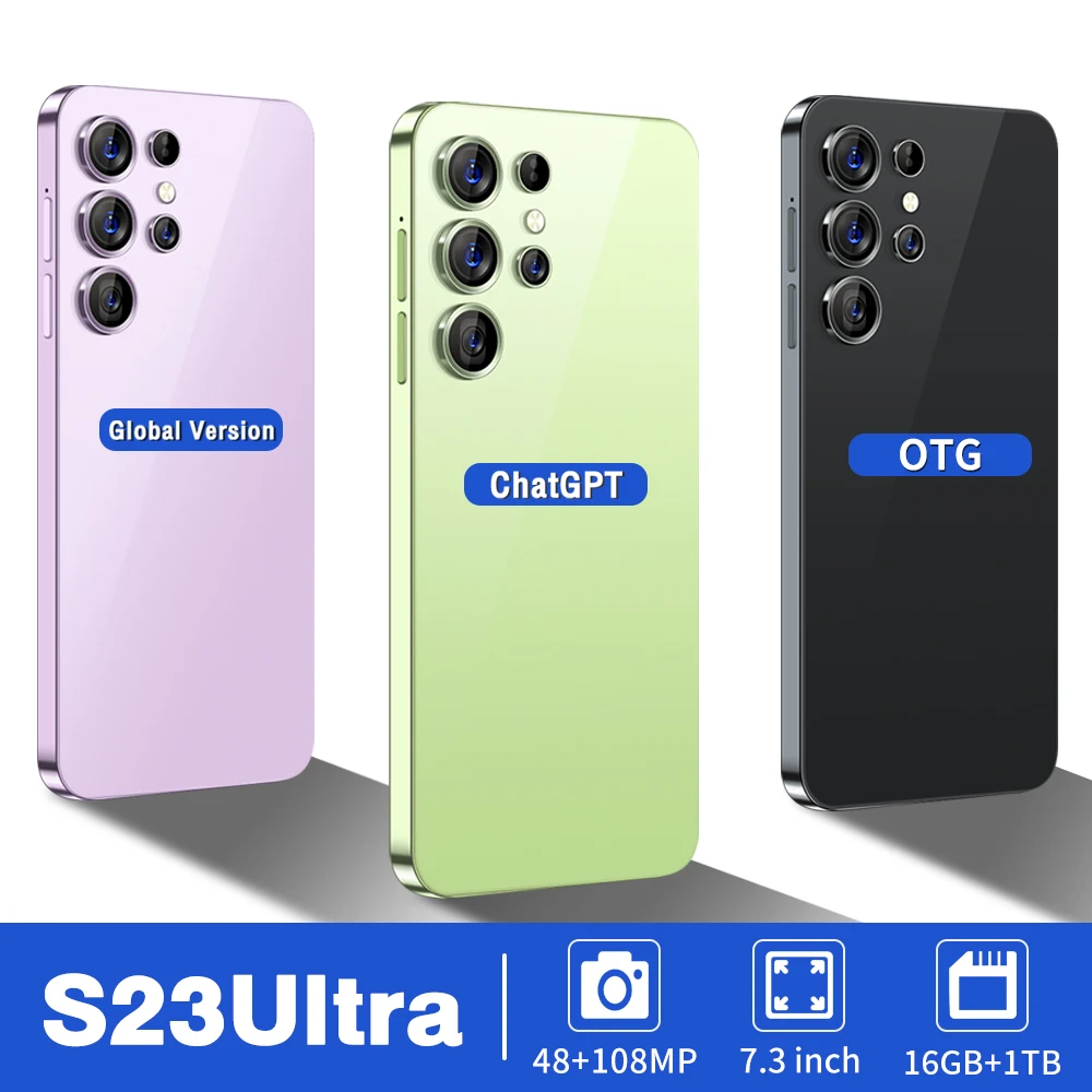Новый смартфон S23 с HD-экраном 6,8 дюйма, оригинальный телефон, телефон с двумя Sim-картами, Android 13, разблокированный, 72 МП, 6800 мАч
Новый смартфон S23 с HD-экраном 6,8 дюйма, оригинальный телефон, телефон с двумя Sim-картами, Android 13, разблокированный, 72 МП, 6800 мАч