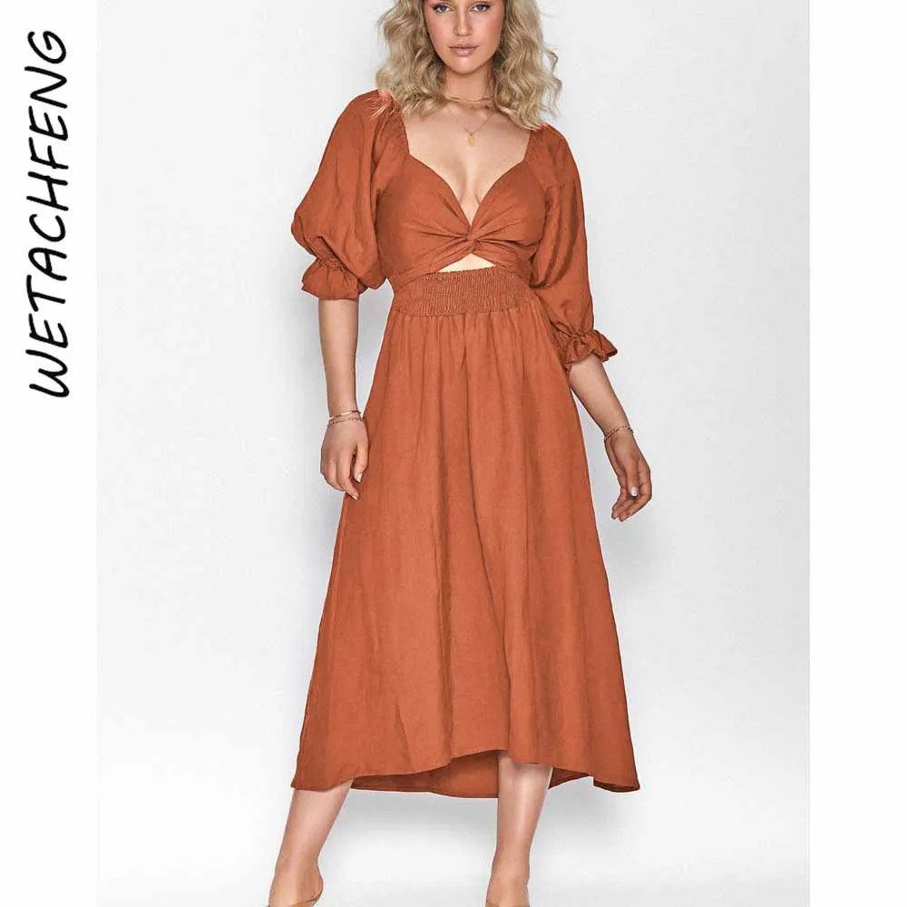 Cotton Hollow Out Lantern Sleeve Ruffles Long Dress Women Reversible France Elegant Holiday Night Evening Party Maxi Dress Robe
Cotton Hollow Out Lantern Sleeve Ruffles Long Dress Women Reversible France Elegant Holiday Night Evening Party Maxi Dress Robe