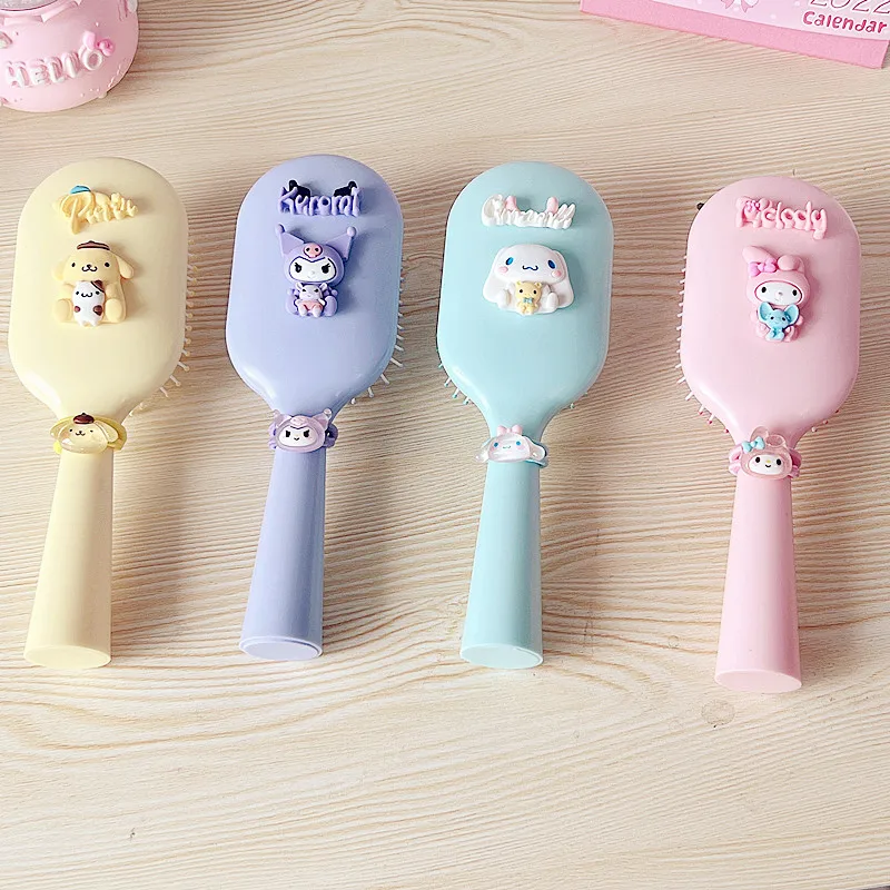 Sanrios Kawaii My Melody Kuromi Cinnamoroll воздушная Подушка Расческа симпатичная мультяшная подушка для массажа
Sanrios Kawaii My Melody Kuromi Cinnamoroll воздушная Подушка Расческа симпатичная мультяшная подушка для массажа