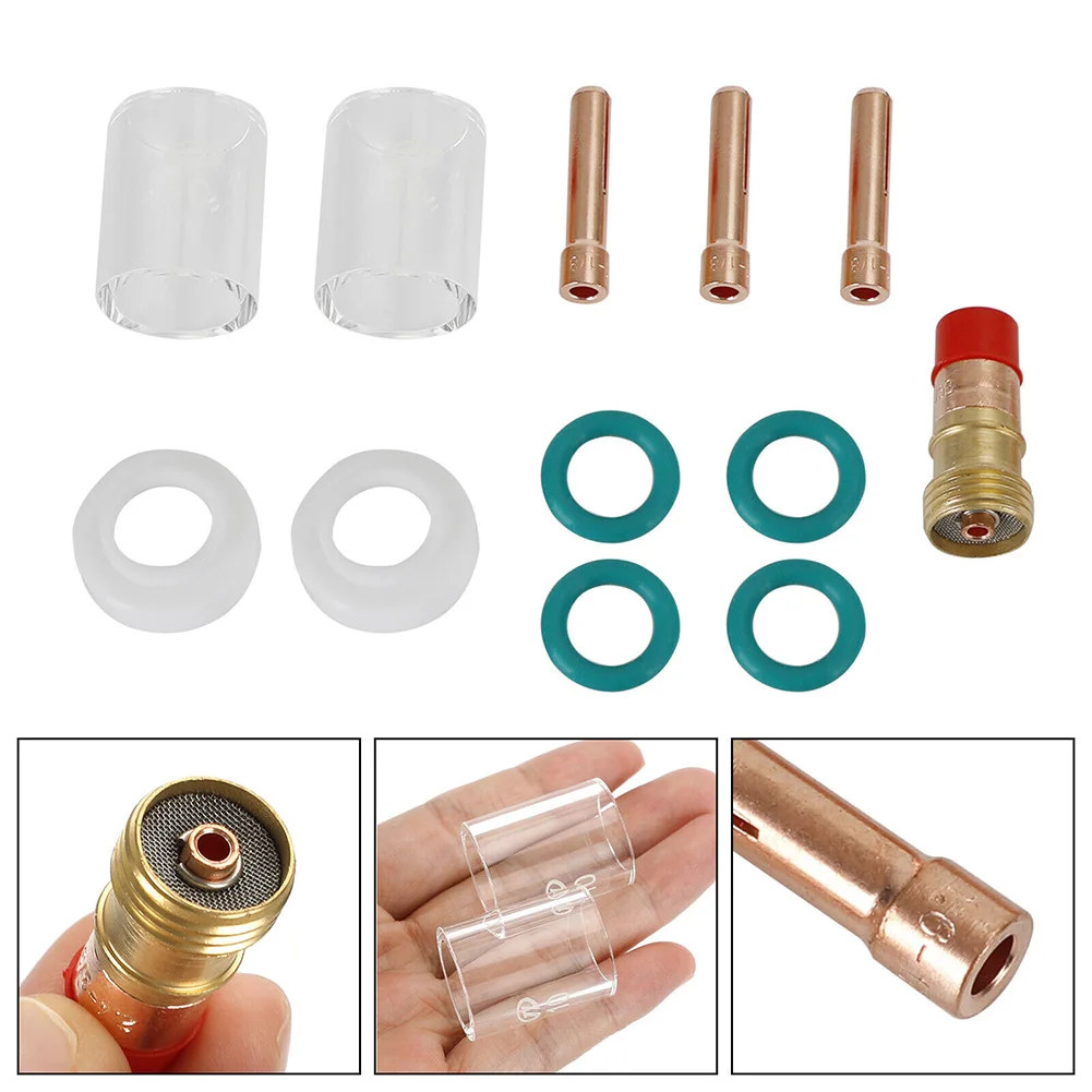 Reliable Tig Welding Torch Stubby Gas Lens Glass Cup Kit for Wp 17/18/26 Weldable Carbon Steel and Low Alloy Steel
Reliable Tig Welding Torch Stubby Gas Lens Glass Cup Kit for Wp 17/18/26 Weldable Carbon Steel and Low Alloy Steel
