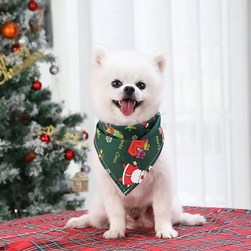 Christmas Pet Accessories Elk Dog Cat Bibs Adjustable Pet Saliva Towel For Puppy Cats Triangle Scarf Bandana Kitten Collar
Christmas Pet Accessories Elk Dog Cat Bibs Adjustable Pet Saliva Towel For Puppy Cats Triangle Scarf Bandana Kitten Collar
