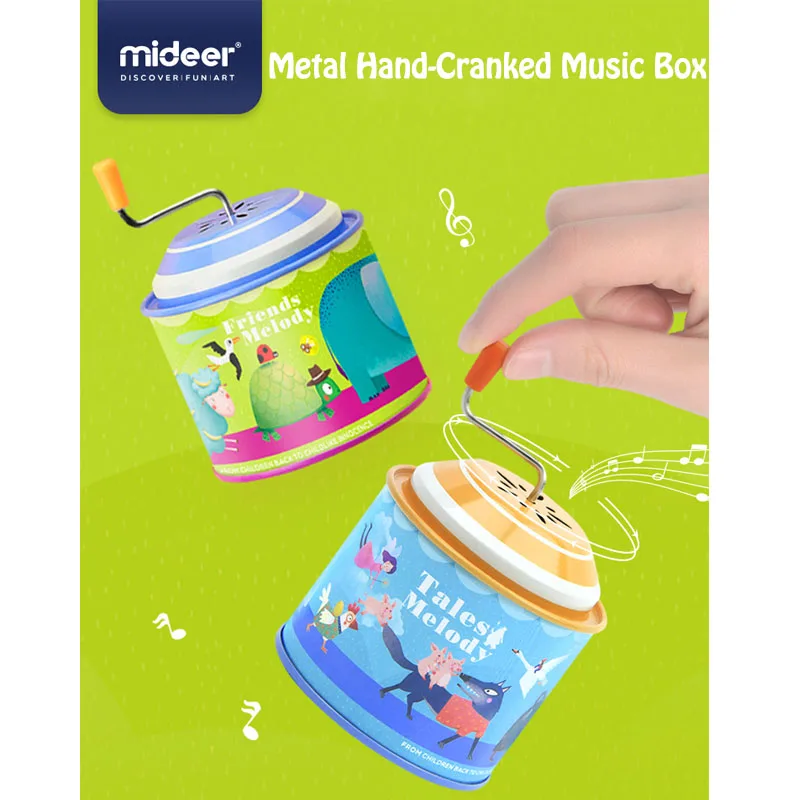 MiDeer Kids Music Educational Children's Classic Retro Piano Music Hand Music Box Baby Fairy Tale Hand Music Box 2-4 Years
MiDeer Kids Music Educational Children's Classic Retro Piano Music Hand Music Box Baby Fairy Tale Hand Music Box 2-4 Years