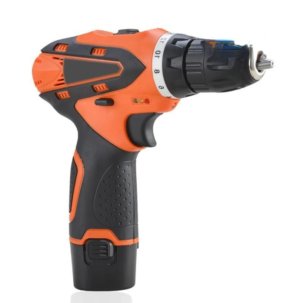 Krachtige Mini Drill Electric Drill 12V DC New Design Mobile Power Supply Lithium Battery Cordless Drill Power Tools 28N/M