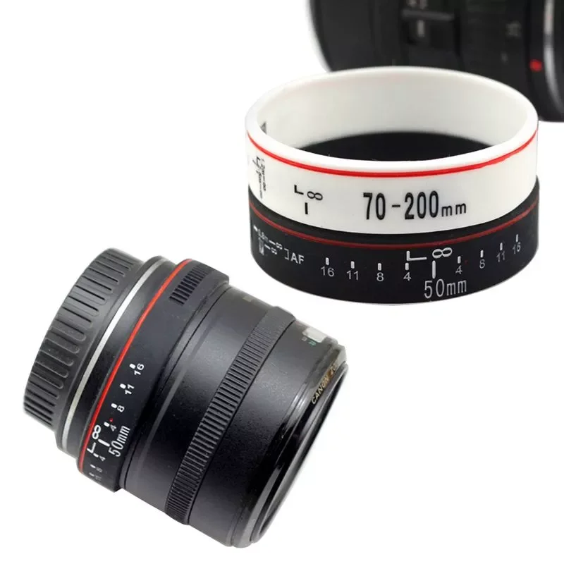 Silicone Camera Lens Wristband Photographer Band Bracelet for Canon Camera Photo Studio Accessories Unisex Lovers Gifts
Silicone Camera Lens Wristband Photographer Band Bracelet for Canon Camera Photo Studio Accessories Unisex Lovers Gifts