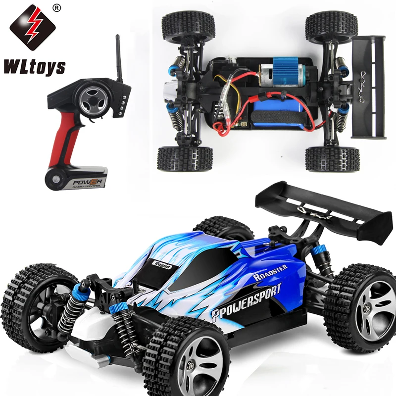 

WLtoys A959 A959-A A959-B 1:18 RC Car 4WD Racing Crawler 2.4GHz Off Road RC Trucks 70KM/H High Speed Vehicle RC Trucks Toys Kids