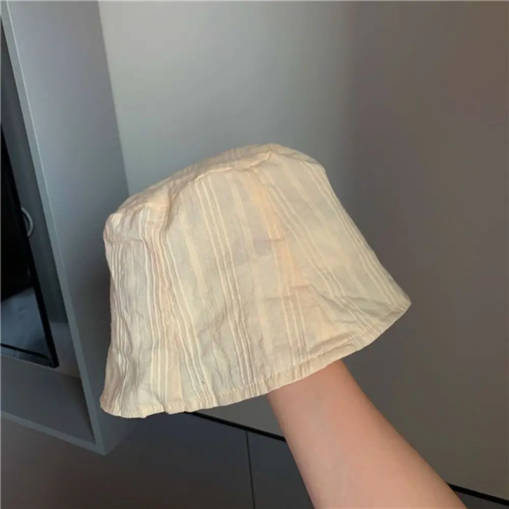 Casual Hip Hop Beach Outdoor Travel Trendy Female Summer Striped Bucket Hat Fisherman Hat Sun Hat Solid Color
Casual Hip Hop Beach Outdoor Travel Trendy Female Summer Striped Bucket Hat Fisherman Hat Sun Hat Solid Color