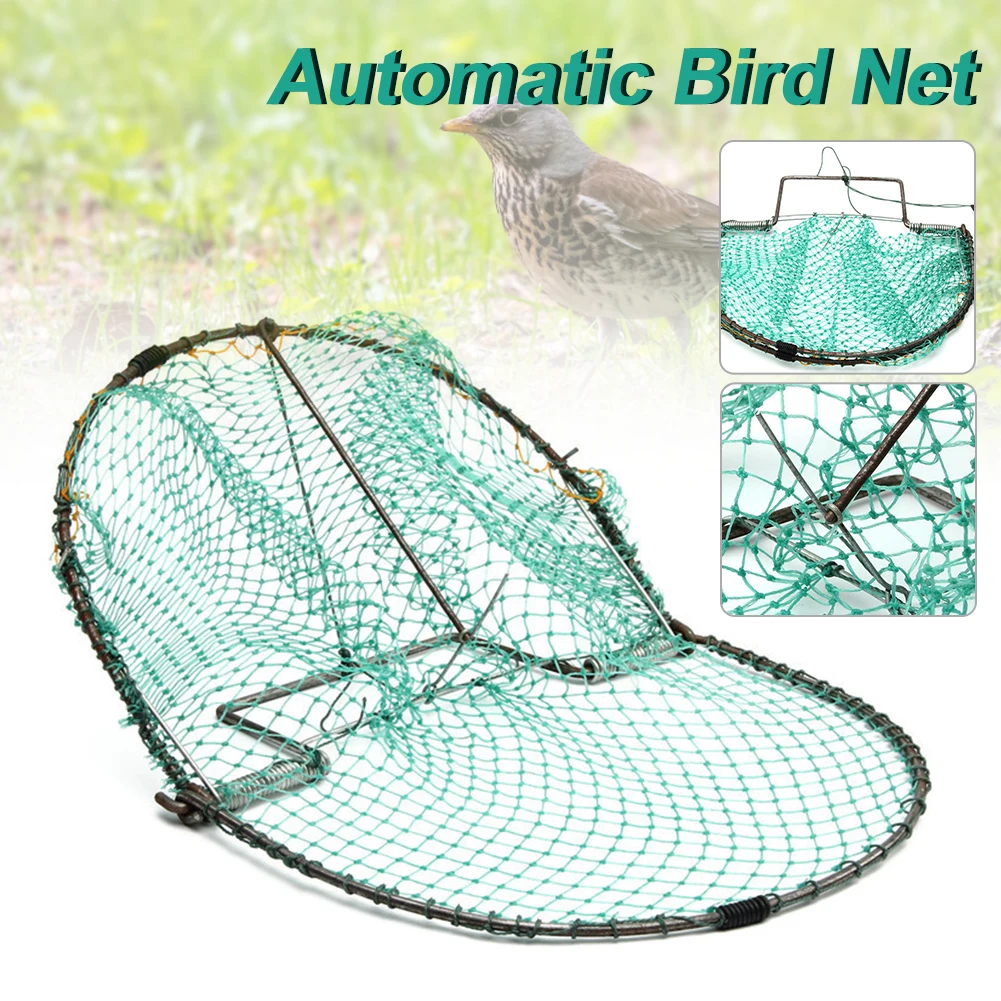 20/30/40/50cm Bird Net Trap For Mouse Rabbits Trapping Hunting Pest Control Protection Humane Live Net Plants Protect Tool
20/30/40/50cm Bird Net Trap For Mouse Rabbits Trapping Hunting Pest Control Protection Humane Live Net Plants Protect Tool