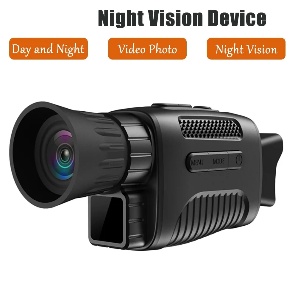 HD Night Vision Monocular Device Night Vision Camera 9 Languages 4X Digital Zoom 200M Full Dark Viewing Distance for Hunting
HD Night Vision Monocular Device Night Vision Camera 9 Languages 4X Digital Zoom 200M Full Dark Viewing Distance for Hunting
