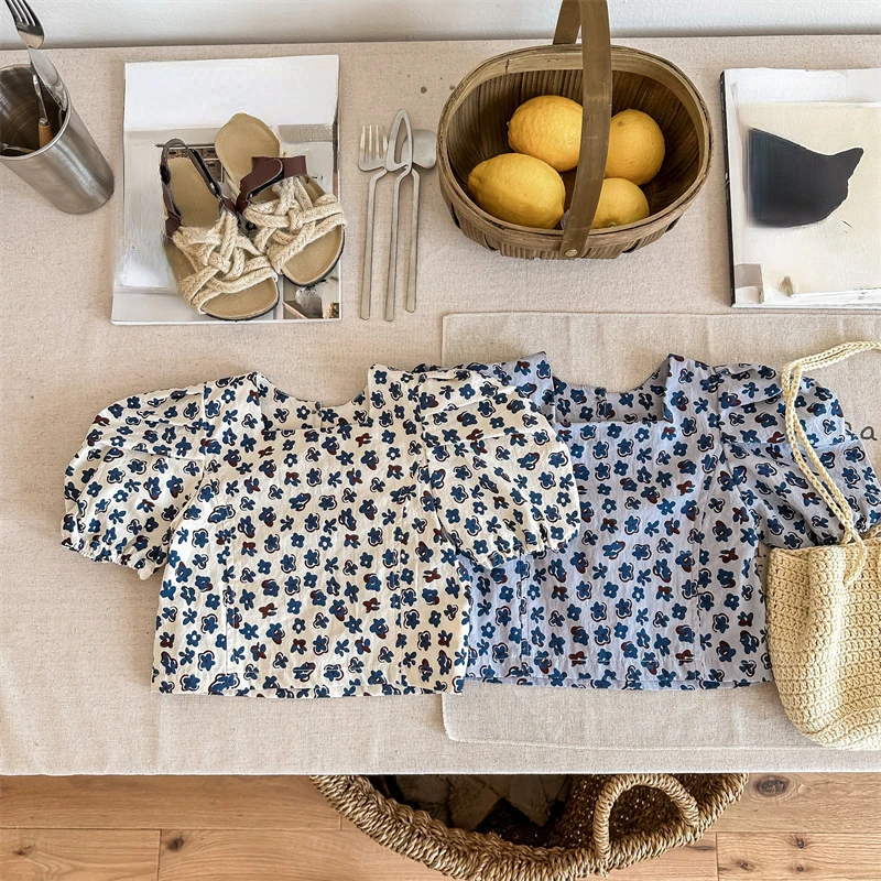 New Baby Girls Clothes Summer Short Sleeve Floral Print Blouse Kids Shirt for Girls Baby Girls Tops Children Clothing
New Baby Girls Clothes Summer Short Sleeve Floral Print Blouse Kids Shirt for Girls Baby Girls Tops Children Clothing