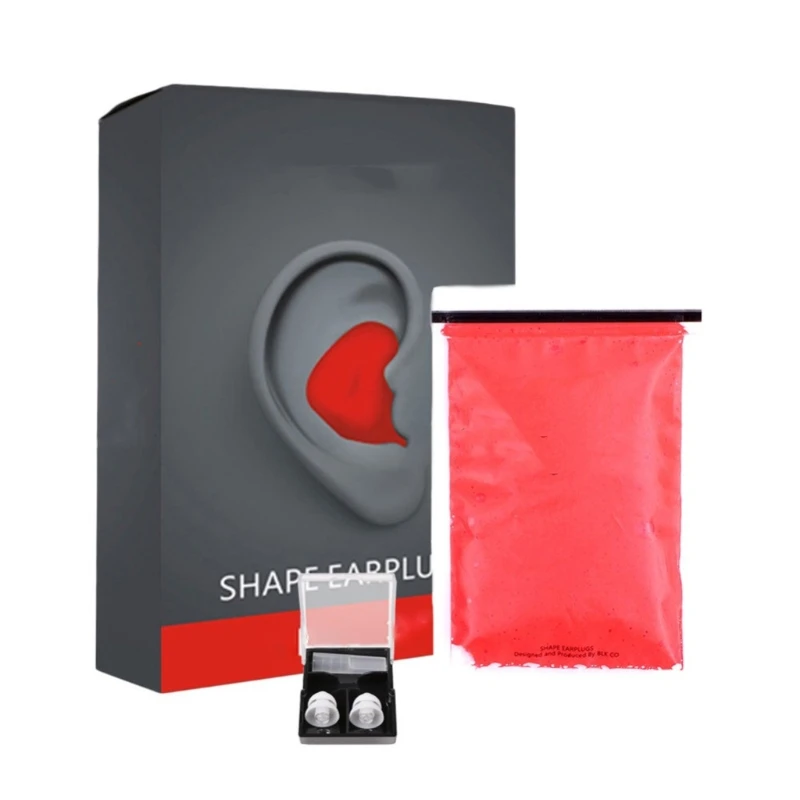 OFBK Moldable Shaped Silicone Earplugs with Clear Box Noise Cancelling Sound Blocking Reduction Earplug for Studying Sleeping
OFBK Moldable Shaped Silicone Earplugs with Clear Box Noise Cancelling Sound Blocking Reduction Earplug for Studying Sleeping