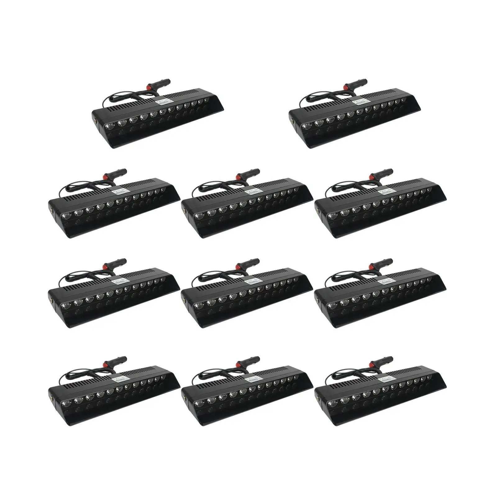 Car Strobe Light with Sucker 12Pcs LED Flash Light Auto Emergency Light Windshield Warning Light Bar for Vans Taxis Truck
Car Strobe Light with Sucker 12Pcs LED Flash Light Auto Emergency Light Windshield Warning Light Bar for Vans Taxis Truck