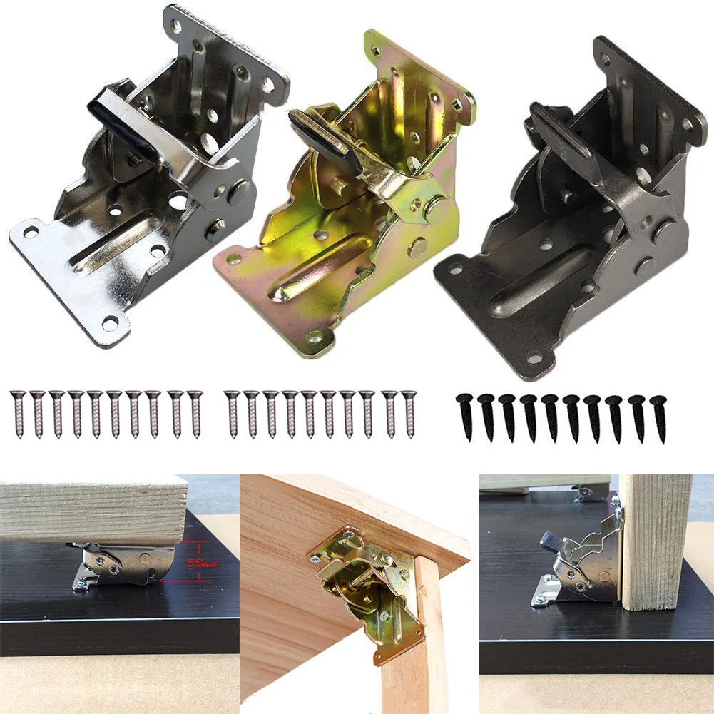 1PC Folding Hinge Table Legs Brackets Fold Feet For Table Chair Extension Tables Foldable Self-Locking Feet Hinges
1PC Folding Hinge Table Legs Brackets Fold Feet For Table Chair Extension Tables Foldable Self-Locking Feet Hinges