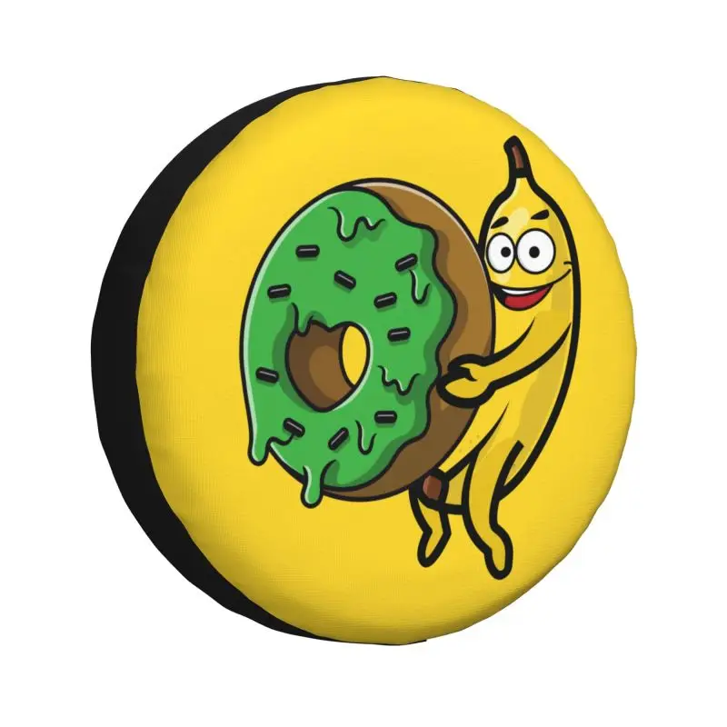 Funny Food Porno Donut Banana Spare Wheel Cover for Jeep Mitsubishi Pajero 4x4 Trailer Custom Tire Protector
Funny Food Porno Donut Banana Spare Wheel Cover for Jeep Mitsubishi Pajero 4x4 Trailer Custom Tire Protector