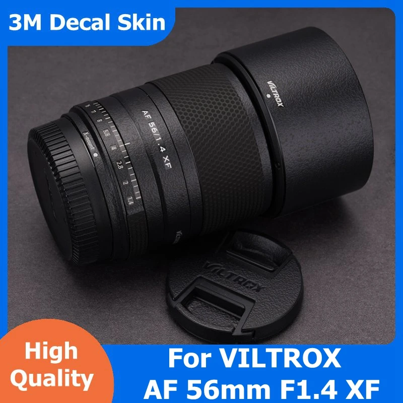 

For VILTROX AF 56mm F1.4 XF Decal Skin Vinyl Wrap Film Camera Lens Body Protective Sticker Protector Coat 56 1.4 XF Mount