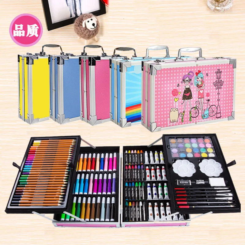 Watercolor Pen Set Children's Painting Tools Marker Pen Painting Set Children's Art Supplies Brush Gift Box Gift
Watercolor Pen Set Children's Painting Tools Marker Pen Painting Set Children's Art Supplies Brush Gift Box Gift