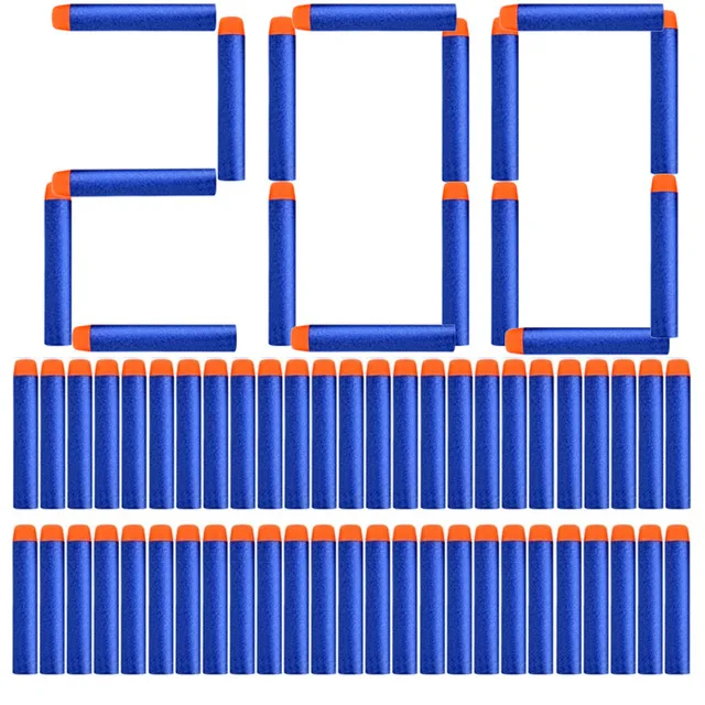 200/400PCS Electric Manual Soft Bullet Gun Foam Sponge EVA Bullet Tip 7.2CM Toy Gun Accessories Suitable for Nerf Series
200/400PCS Electric Manual Soft Bullet Gun Foam Sponge EVA Bullet Tip 7.2CM Toy Gun Accessories Suitable for Nerf Series