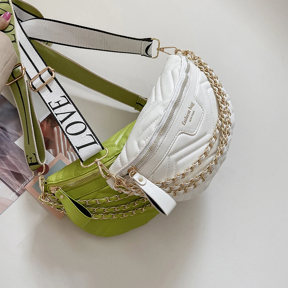 2023 New Chain Waist Bag Women Leather Fanny Pack Crossbody Chest Pack Mini Waist Belt Bags Fashion Girl Phone Pack Purse 
2023 New Chain Waist Bag Women Leather Fanny Pack Crossbody Chest Pack Mini Waist Belt Bags Fashion Girl Phone Pack Purse