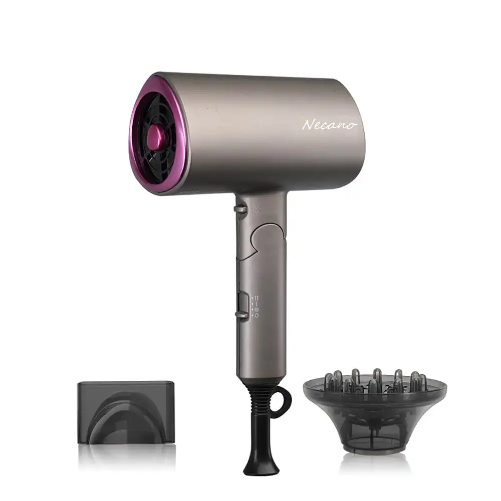 Hair Dryer 1200W Home Hair Blower Hot Cold Wind 3 Speeds Adjustable with Concentrator Nozzle Portable Hair Styling Tool ()
Hair Dryer 1200W Home Hair Blower Hot Cold Wind 3 Speeds Adjustable with Concentrator Nozzle Portable Hair Styling Tool ()