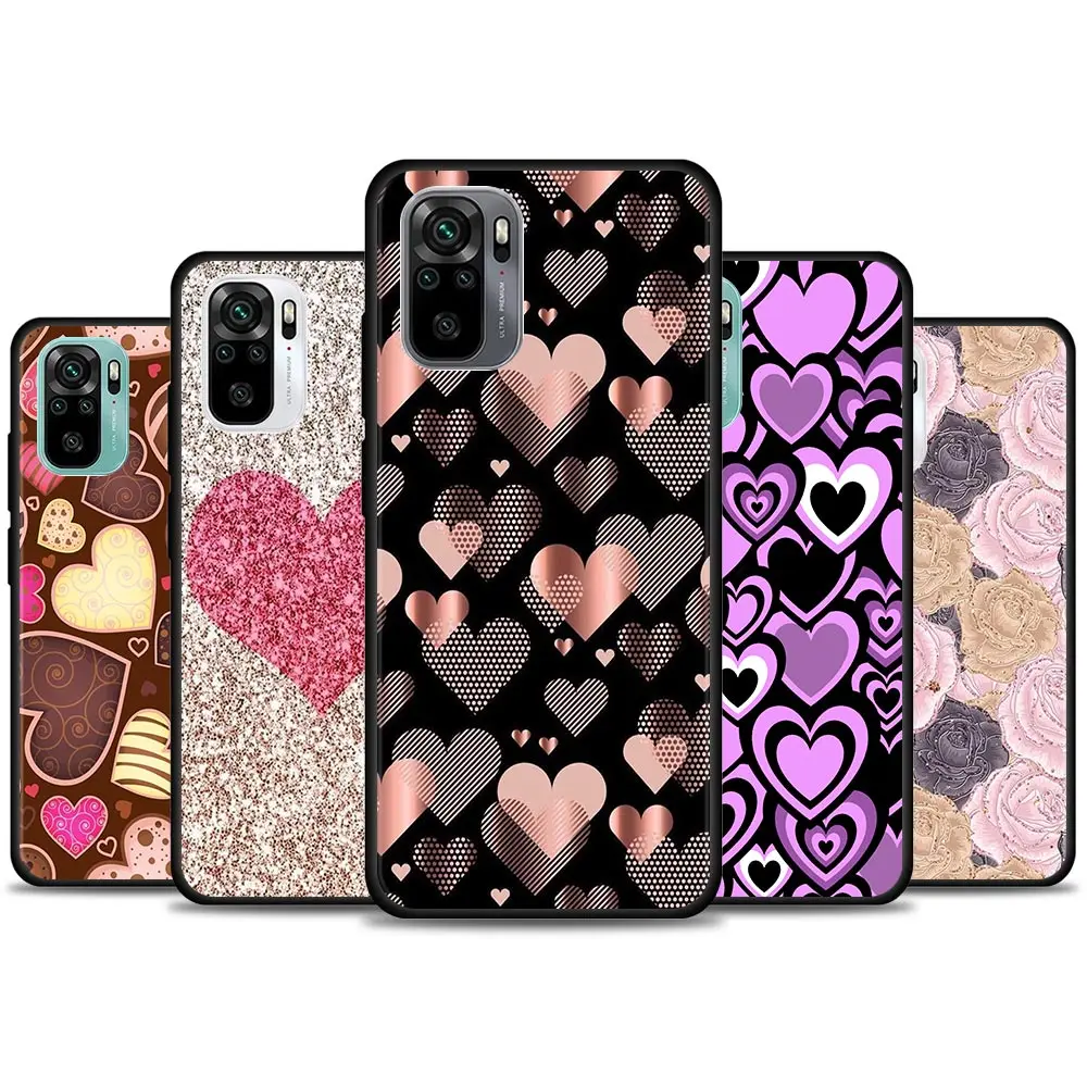 Heart Love And Flower Phone Case for Redmi 10 9 A C i K20 K30 Pro K40 Plus Pro Note 10 Pro 11 Pro Soft Silicone
Heart Love And Flower Phone Case for Redmi 10 9 A C i K20 K30 Pro K40 Plus Pro Note 10 Pro 11 Pro Soft Silicone