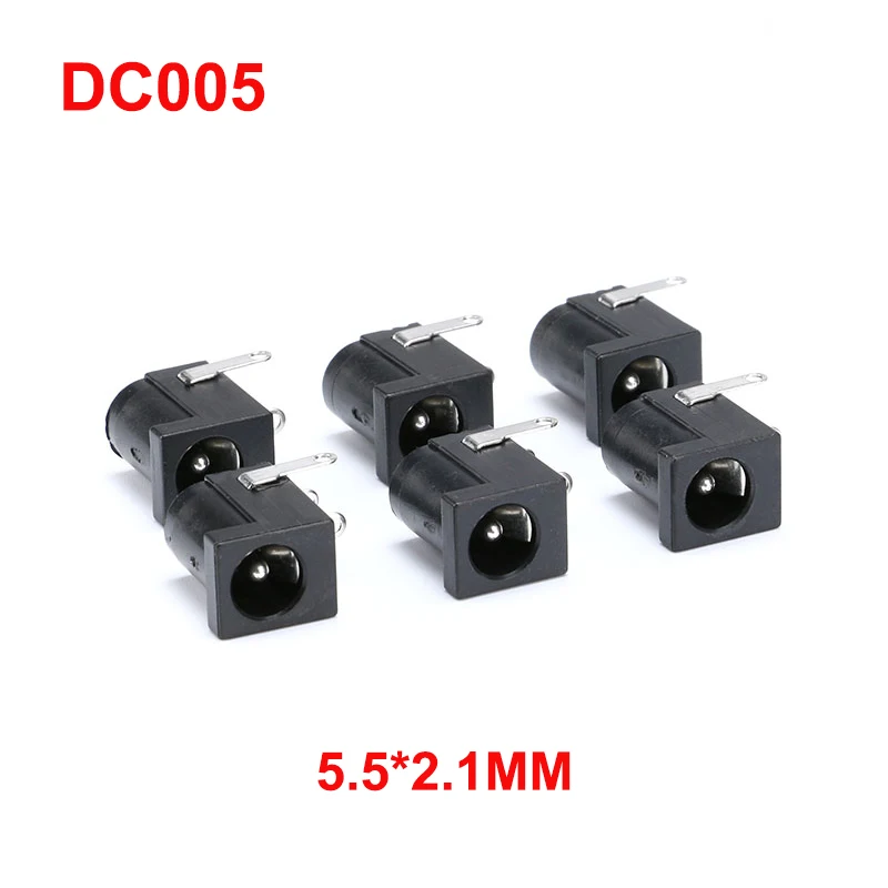 10 шт. 5,5x2,1 мм питание постоянного тока, Черная Женская фотовспышка, монтажный разъем, разъем DC005 5,5*2,1 мм
10 шт. 5,5x2,1 мм питание постоянного тока, Черная Женская фотовспышка, монтажный разъем, разъем DC005 5,5*2,1 мм