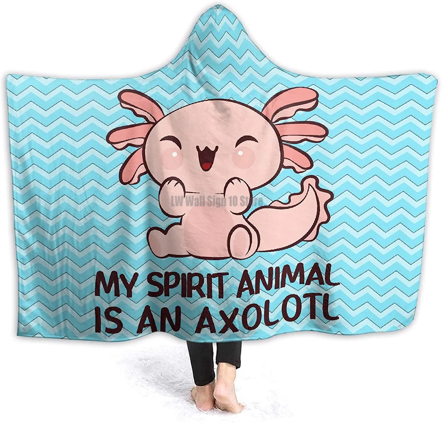 My Spirit Animal is an Axolotl-Plush Cute Animals Decor Kids Kawaii Soft Flannel Blankets Couch Bed Chair 60"x50" for Teens
My Spirit Animal is an Axolotl-Plush Cute Animals Decor Kids Kawaii Soft Flannel Blankets Couch Bed Chair 60"x50" for Teens