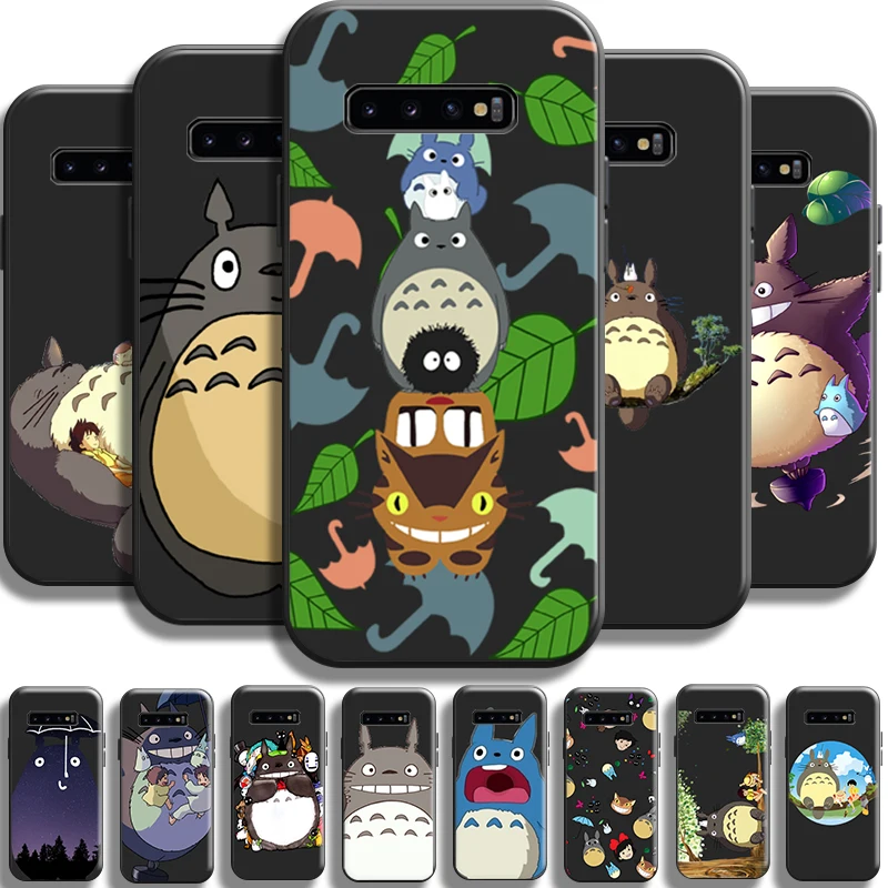 Anime Cute Cartoon Totoro For Samsung Galaxy S10 S9 S8 Plus Lite S10E S10 5G Phone Case Carcasa Funda Coque Black Back
Anime Cute Cartoon Totoro For Samsung Galaxy S10 S9 S8 Plus Lite S10E S10 5G Phone Case Carcasa Funda Coque Black Back