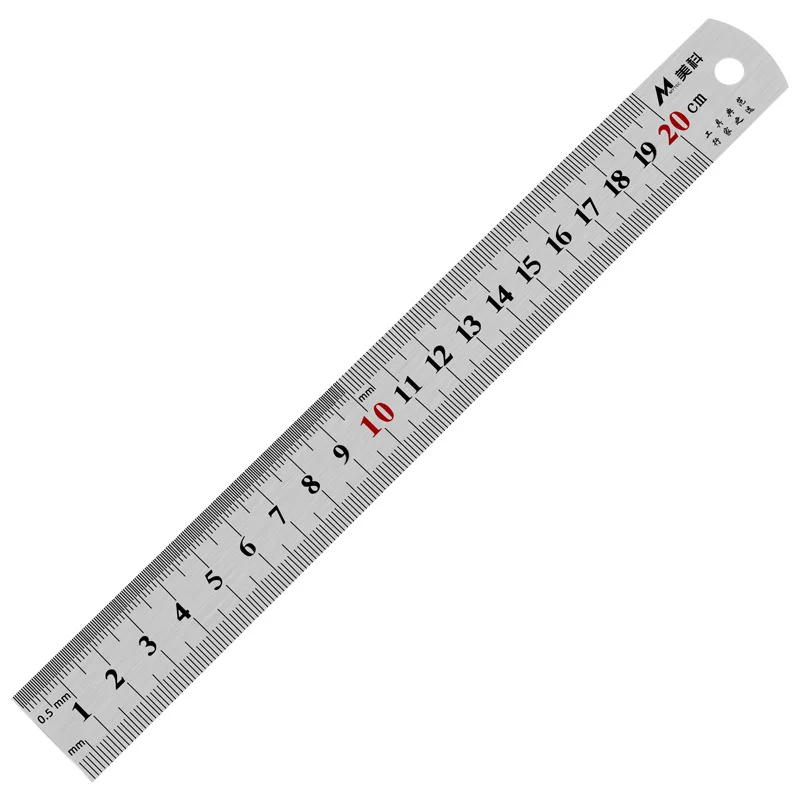 

Инструменты и гаджеты точные метрические направляющие 500 мм двухсторонние весы школьные офисные принадлежности измерительные инструменты 30 см/12 дюймов