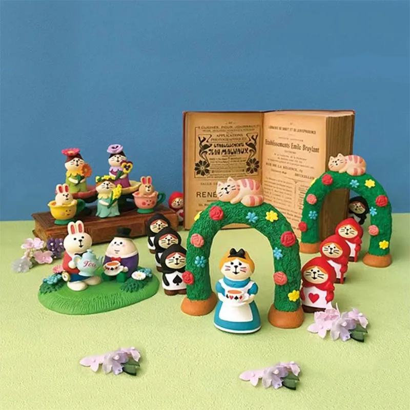 ZAKKA Alice Series Ornaments Fashion Play Scene Shooting Props Miniature Resin Gift Cat Cute Tabletop Ornaments Gift
ZAKKA Alice Series Ornaments Fashion Play Scene Shooting Props Miniature Resin Gift Cat Cute Tabletop Ornaments Gift
