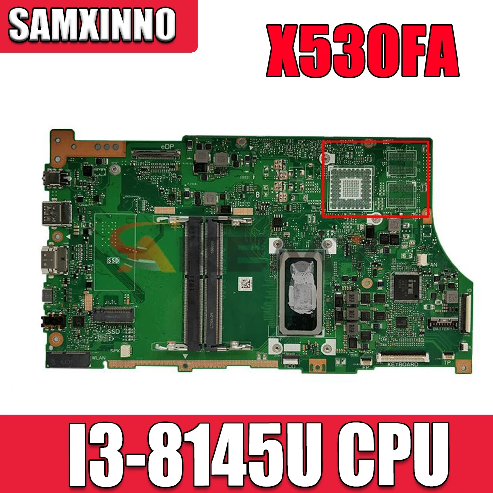 Материнская плата для ноутбука X530FA подходит для ASUS X530F X530FN X530FA S5300F
Материнская плата для ноутбука X530FA подходит для ASUS X530F X530FN X530FA S5300F