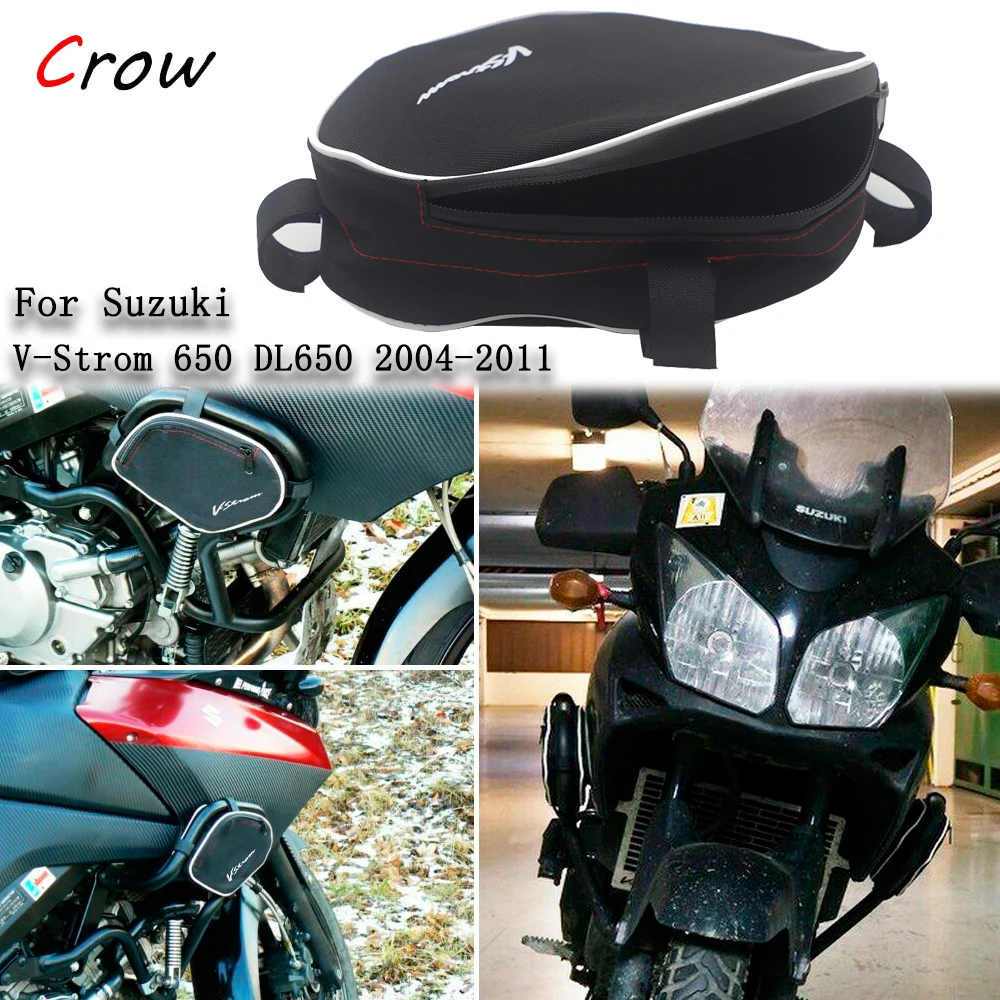 Motorcycle Waterproof Repair Tool Placement Bag Frame Crash Bar Package Toolbox Bags 2004-2011 NEW For Suzuki V-Strom DL 650
Motorcycle Waterproof Repair Tool Placement Bag Frame Crash Bar Package Toolbox Bags 2004-2011 NEW For Suzuki V-Strom DL 650